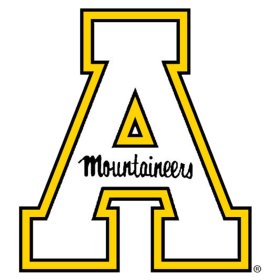 Appalachian State Mountaineers 2014-Pres Primary Logo iron on DTF transfer