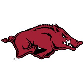 Arkansas Razorbacks 2014-Pres Primary Logo iron on DTF transfer