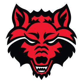 Arkansas State Red Wolves 2008-Pres Primary Logo iron on DTF transfer
