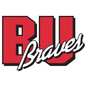 Bradley Braves 1989-2011 Primary Logo iron on DTF transfer