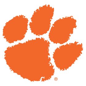 Clemson Tigers 1977-Pres Primary Logo iron on DTF transfer