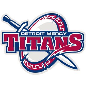 Detroit Titans 2016-Pres Primary Logo iron on DTF transfer