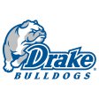Drake Bulldogs 2015-Pres Primary Logo iron on DTF transfer