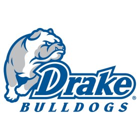 (image for) Drake Bulldogs 2015-Pres Primary Logo iron on DTF transfer