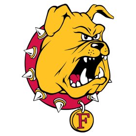 Ferris State Bulldogs 2011-Pres Primary Logo iron on DTF transfer