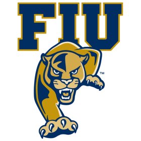 FIU Panthers 2010-Pres Primary Logo iron on DTF transfer