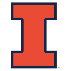 Illinois Fighting Illini 2014-Pres Primary Logo iron on DTF transfer