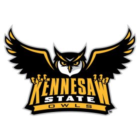 (image for) Kennesaw State Owls 2012-Pres Primary Logo iron on DTF transfer