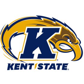 (image for) Kent State Golden Flashes 2017-Pres Primary Logo iron on DTF transfer