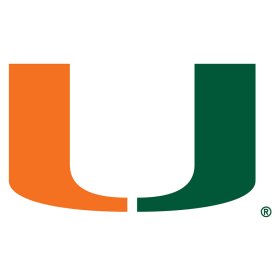 (image for) Miami Hurricanes 1972-Pres Primary Logo iron on DTF transfer