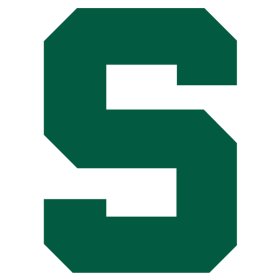 (image for) Michigan State Spartans 1983-Pres Primary Logo iron on DTF transfer
