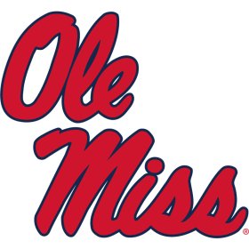 (image for) Mississippi Rebels 2020-Pres Primary Logo iron on DTF transfer