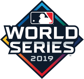 MLB World Series 2019 Primary Logo iron on DTF transfer