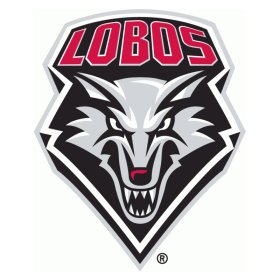 New Mexico Lobos 2009-Pres Primary Logo iron on DTF transfer