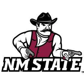 New Mexico State Aggies 2016-Pres Primary Logo iron on DTF transfer