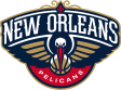 New Orleans Pelicans 2013-Pres Primary Logo iron on DTF transfer