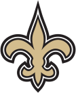 New Orleans Saints 2017-Pres Primary Logo iron on DTF transfer