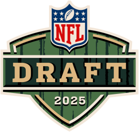 (image for) NFL Draft 2025 Primary Logo iron on DTF transfer