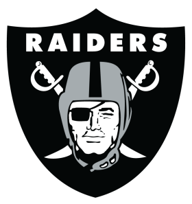 (image for) Oakland Raiders 1995-Pres Primary Logo iron on DTF transfer