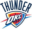 Oklahoma City Thunder 2008-Pres Primary Logo iron on DTF transfer