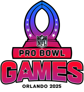 (image for) Pro Bowl 2025 Primary Logo iron on DTF transfer